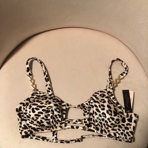 Victoria’s Secret Leopard Swimtop